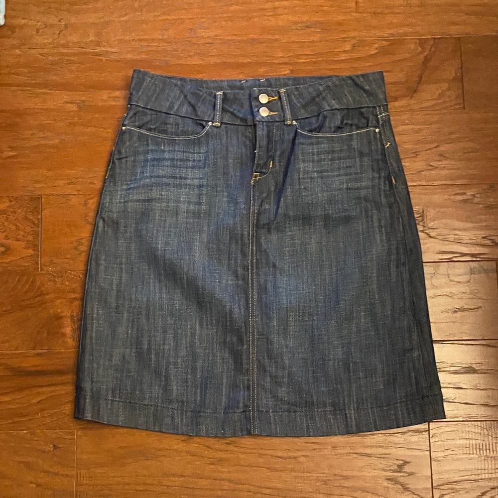 VGUC Womens Banana Republic Denim Skirt Size 8